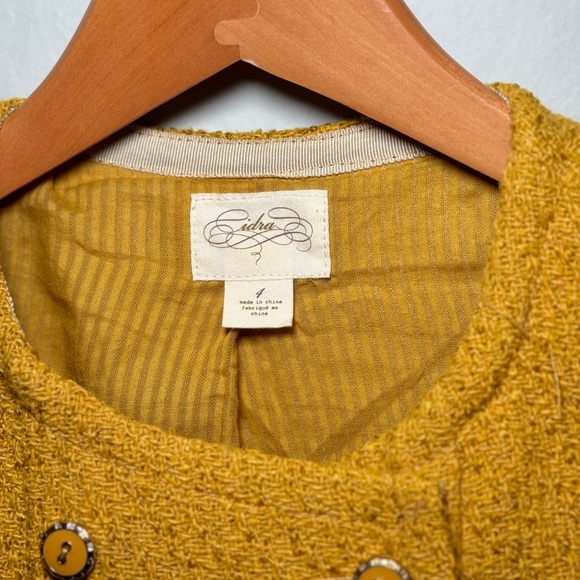 Anthropologie Cropped Wool Jacket - Picture 4 of 6